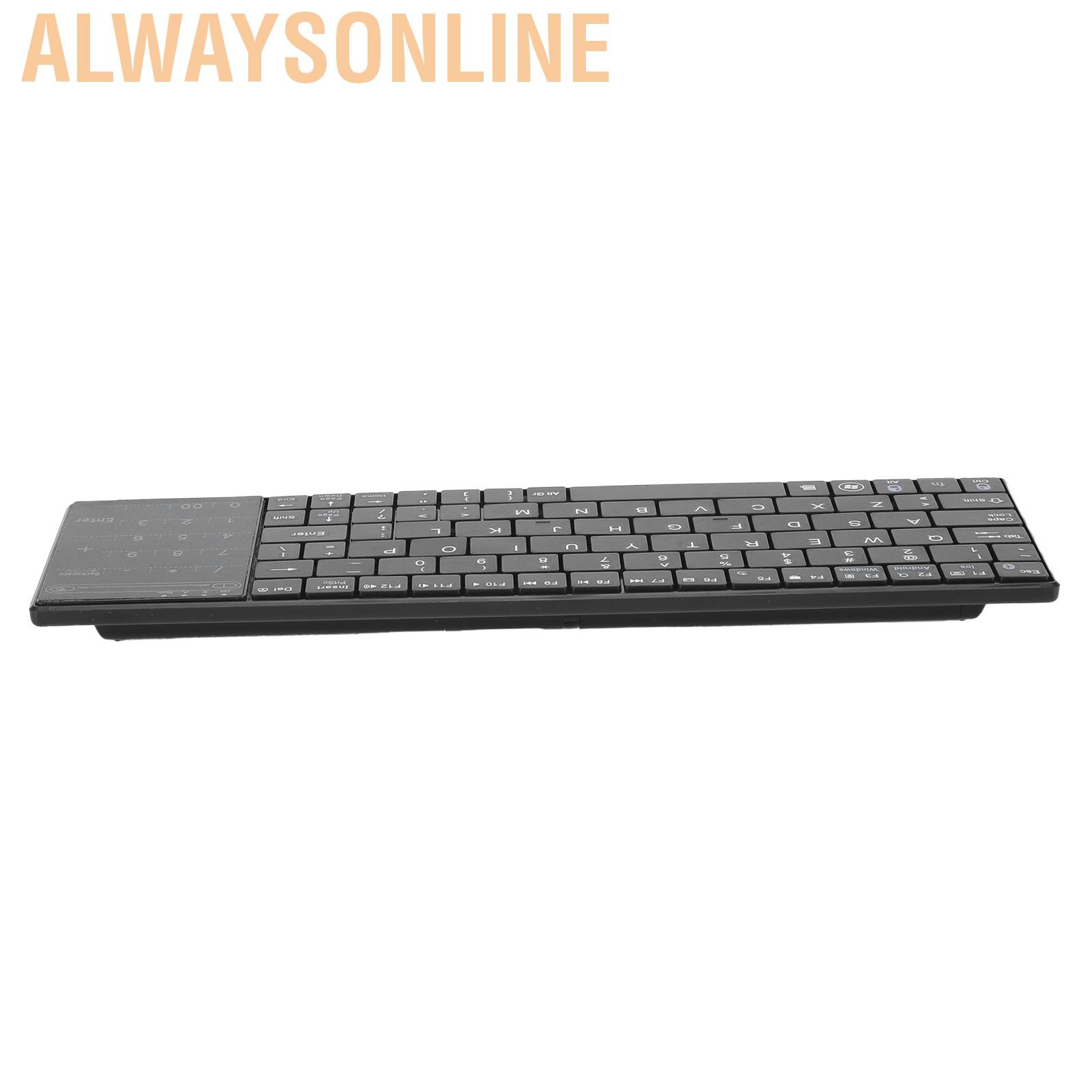 Bàn Phím Không Dây Alwaysonline K-07 Bluetooth 3.0 Siêu Mỏng Cho Windows / Android / Os X / Ios