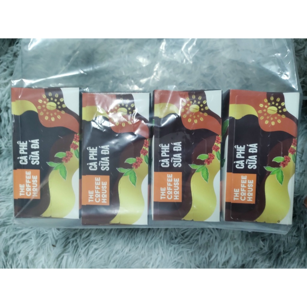 Cà Phê Sữa Đá The Coffee House Hộp 220g (22g x 10 gói)