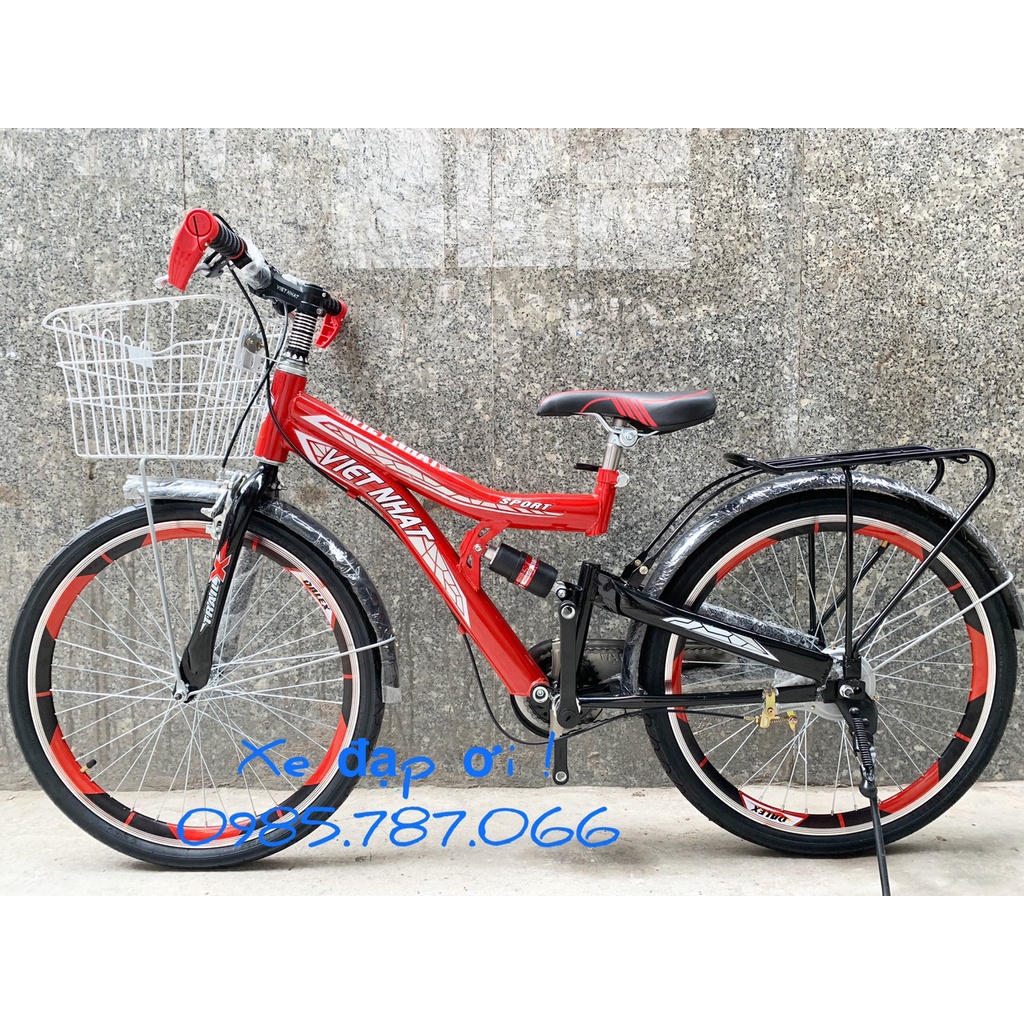 Xe đạp địa hình Việt Nhật nam, bền đẹp sang trọng - xe đạp thể thao size 20,24 - Hàng chất lượng cao