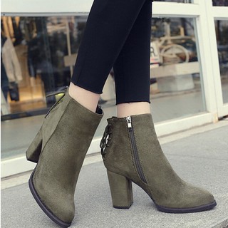 Giày boot cao gót nữ