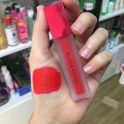 (CAM KẾT AUTH, TEM HIDDEN TAG) Son Lì Black Rouge Màu #A01 Strawberry Red (đỏ dâu)