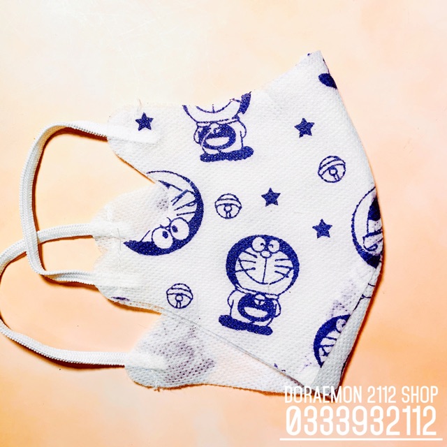 Khẩu trang y tế vải không dệt Doraemon