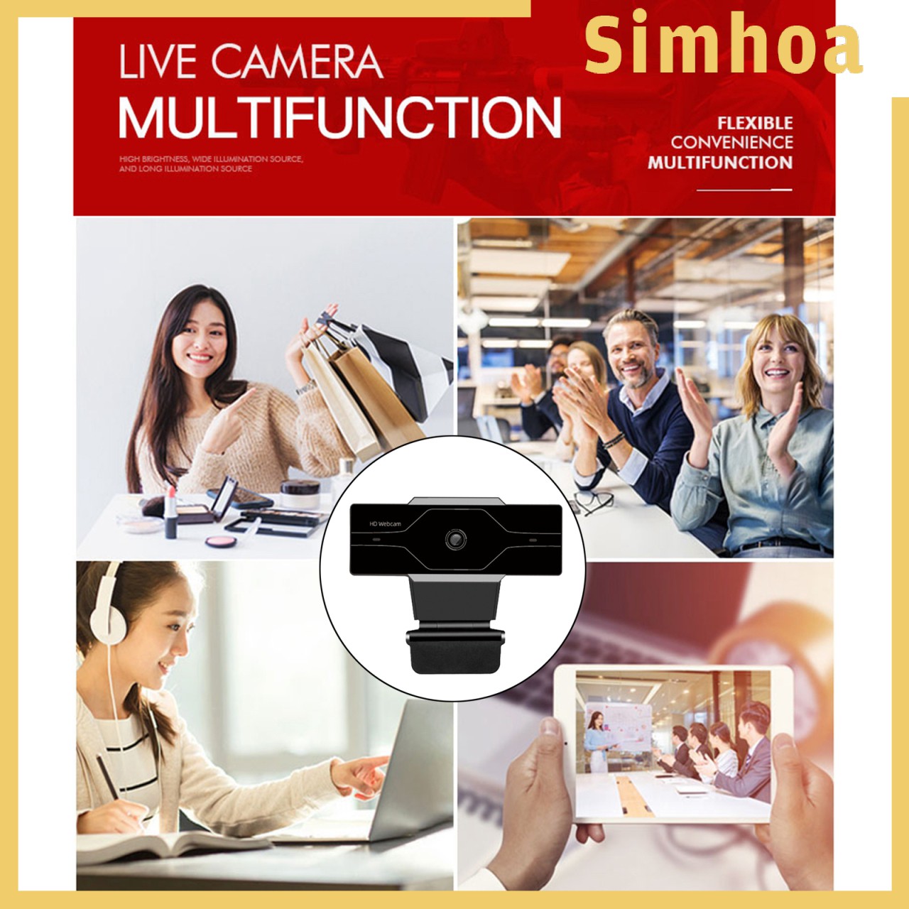 Webcam Hd Chuyên Dụng Cho Máy Tính