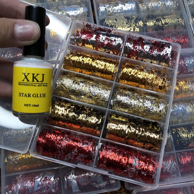 Fion hot mẫu mới tặng chai keo trang trí móng tay chuyên làm nail