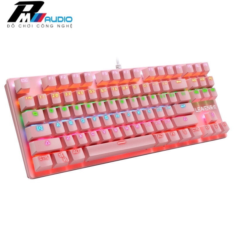 Bàn Phím Cơ Máy Tính Crack K550 PRO Led RGB 10 Chế Độ Khác Nhau, Chơi Game Dùng Văn Phòng Cực Đã