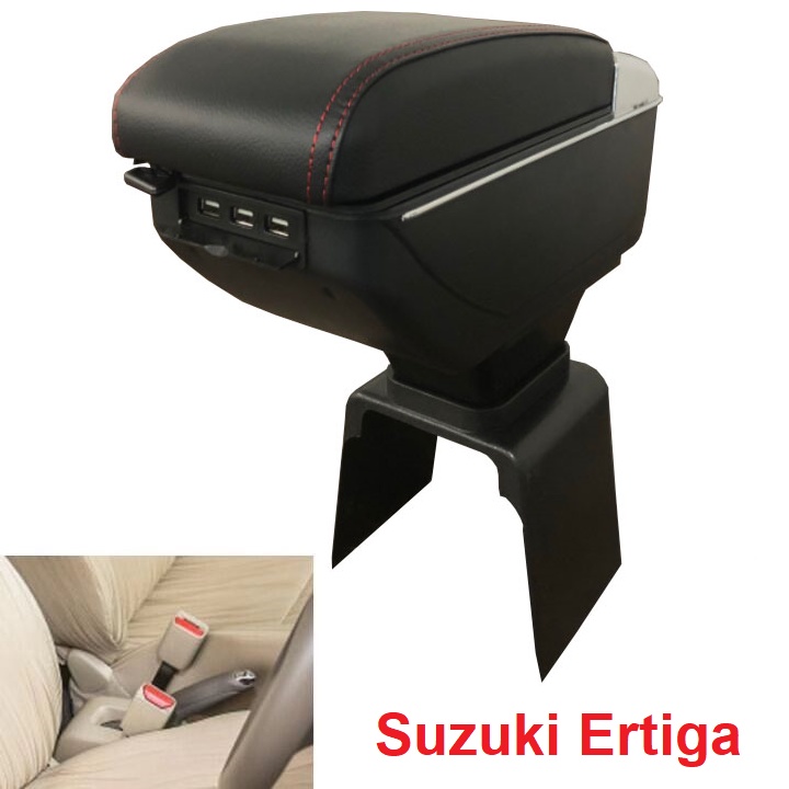 Hộp tỳ tay, đệm tỳ tay lắp cho xe ô tô Suzuki Ertiga, Armrest box for Suzuki Ertiga