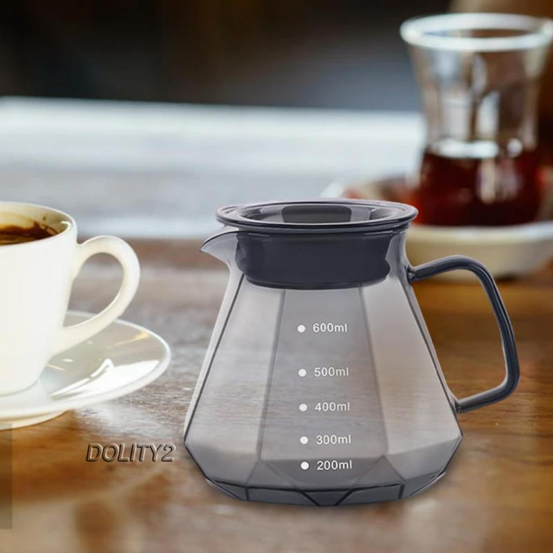 [Dolity2] Bình Rót Cà Phê Miệng Chữ V Cho Quán Cà Phê / Cửa Hàng