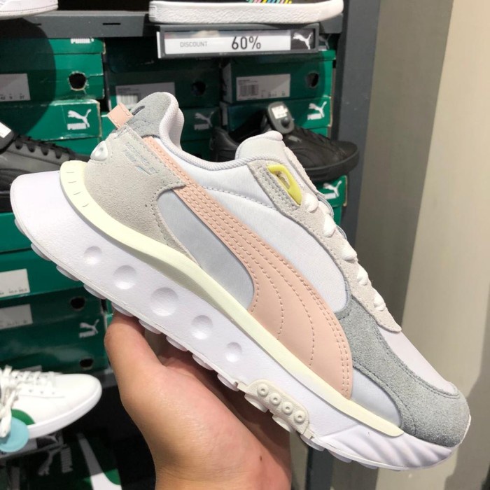 Giày Puma Wild Rider Rollin hồng 381517 05 bill hàn