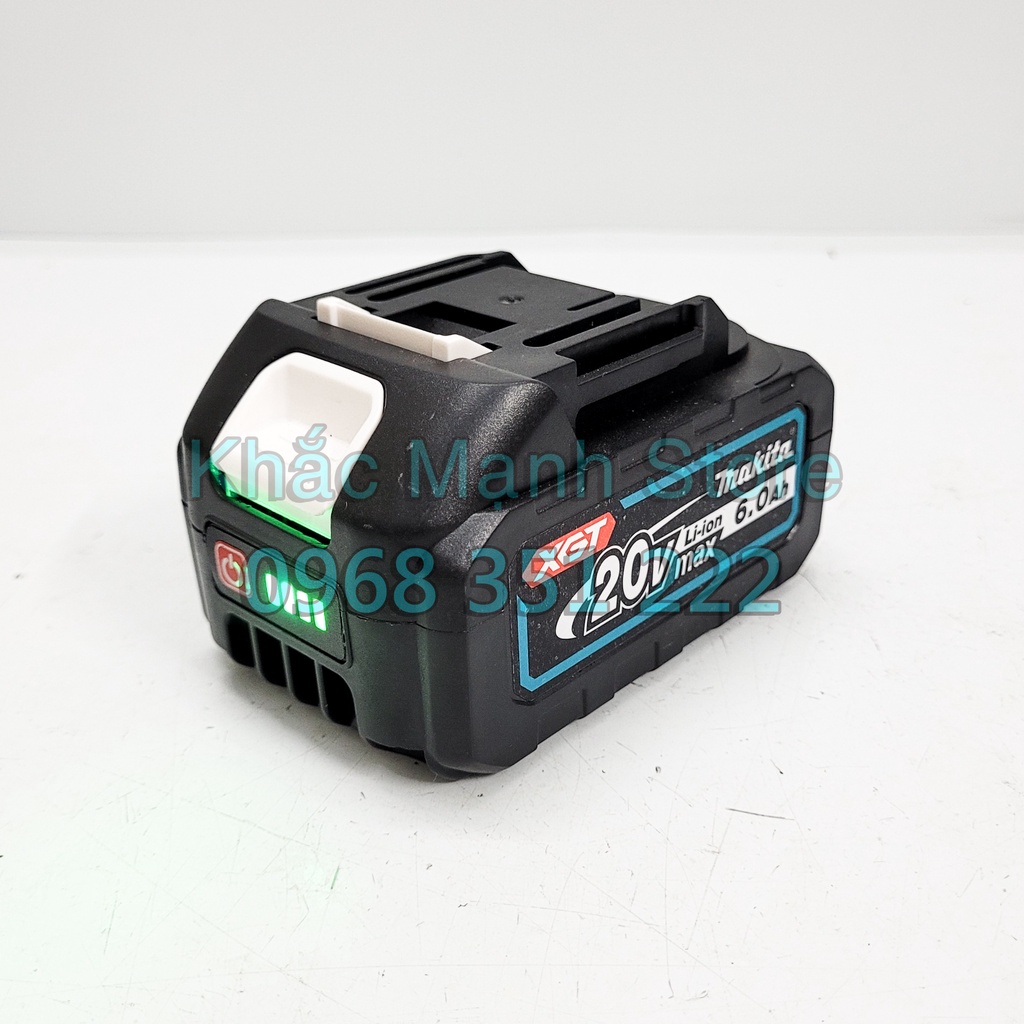 Pin MAKITA 15 cell 18v SAMSUNG đóng sẵn chuyên dùng cho máy mài, máy khoan bê tông pin có đèn led báo pin