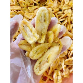 Chuối sứ sấy giòn thiên đường ăn vặt