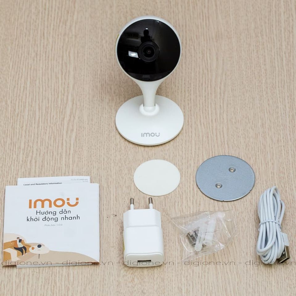 Camera trong nhà Imou C22 Cue 2e, C22 EP, C22 CP đàm thoại 2 chiều Full HD 1080p