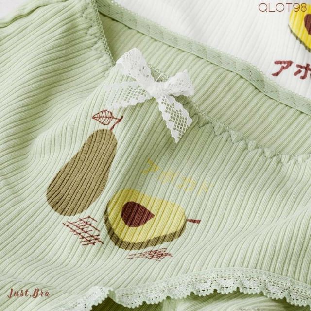 Quần Lót Cotton Họa Tiết Hình Quả Bơ | BigBuy360 - bigbuy360.vn