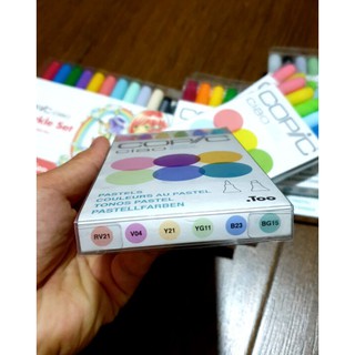 Bút tô màu Copic Ciao Marker Pastel set (6 cây)