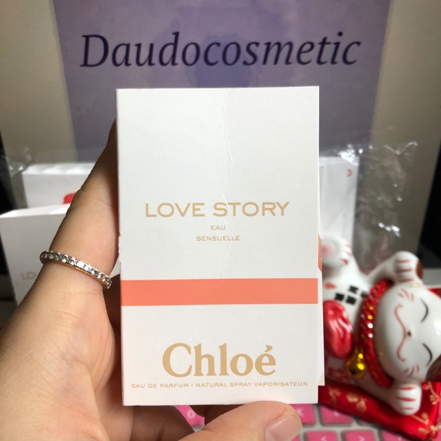 [ vial ] Nước hoa Chloe Love Story Eau Sénuelle EPD 1.2ml