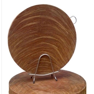 Thớt gỗ Nghiến Tây Bắc. Đường kính 29-30cm. Dày 2.5cm. Shop cam kết không lỗi nhỏ
