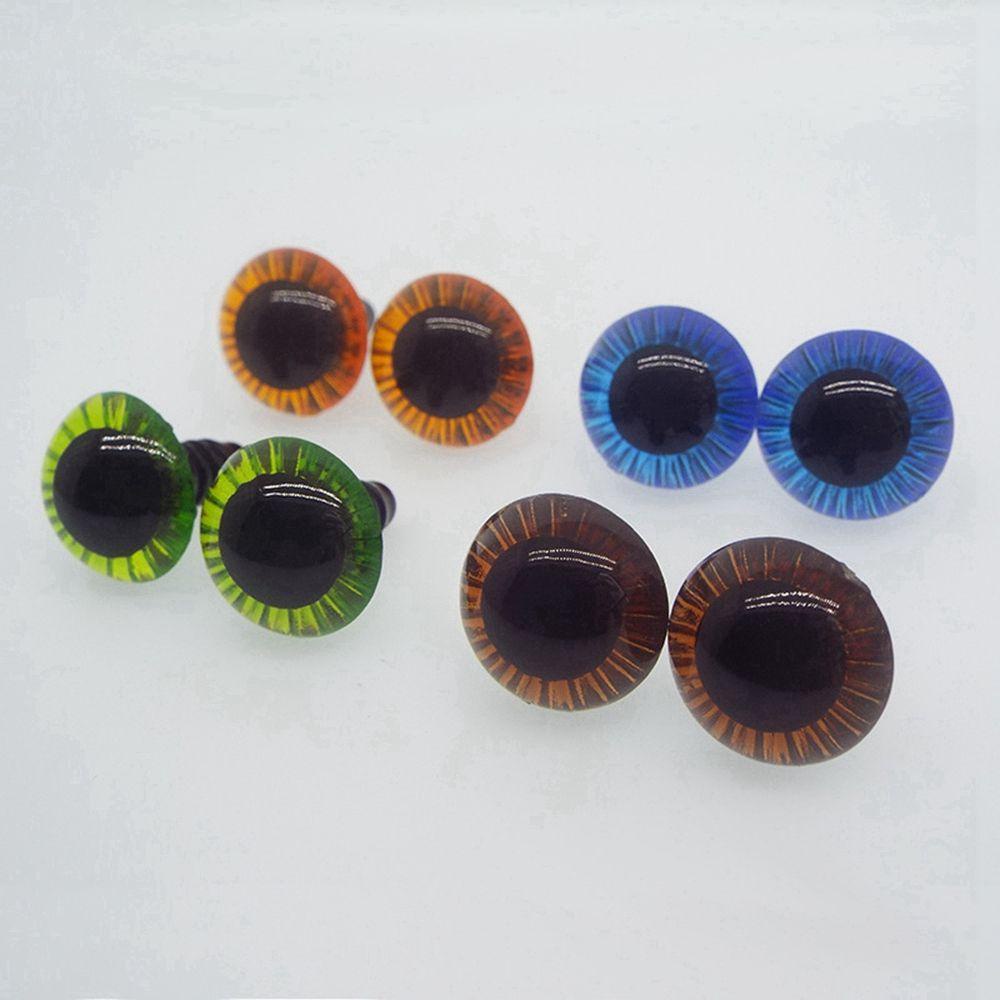 BEBETTERM Set 10 / 5 Cặp Mắt Nhựa 11mm / 13mm / 15mm / 17mm / 18mm / 23mm Tự Làm Búp Bê BJD
