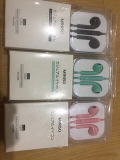 Tai nghe ip Miniso Japan
