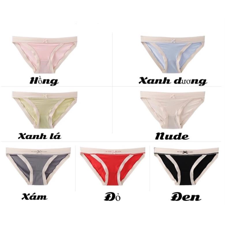 Quần Lót Nữ Softie ❤️Quần Lót Cotton Viền Su cao cấp mềm mại kháng khuẩn sexy gợi cảm S005