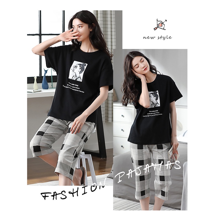 Đồ mặc nhà nữ đáng yêu chất cotton 100% BA5006 | BigBuy360 - bigbuy360.vn