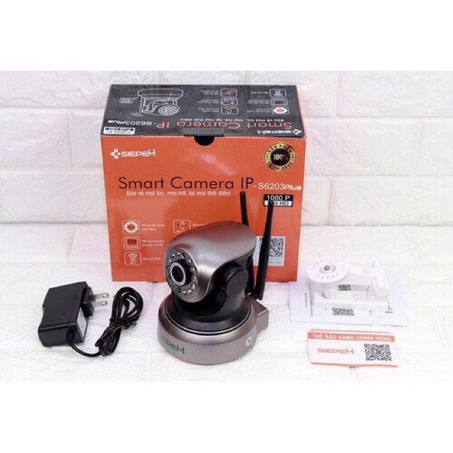 Camera WiFi full HD 1080 Siepem 6200 chính hãng giá sốc