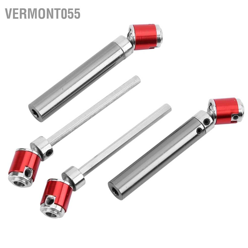 Có thể bán buôn Set 2 trục truyền động nâng cấp phổ thông CVD 110-155mm cho SCX10 CC01 D90 D110 RC Crawler vermont055 Hàng giao ngay
