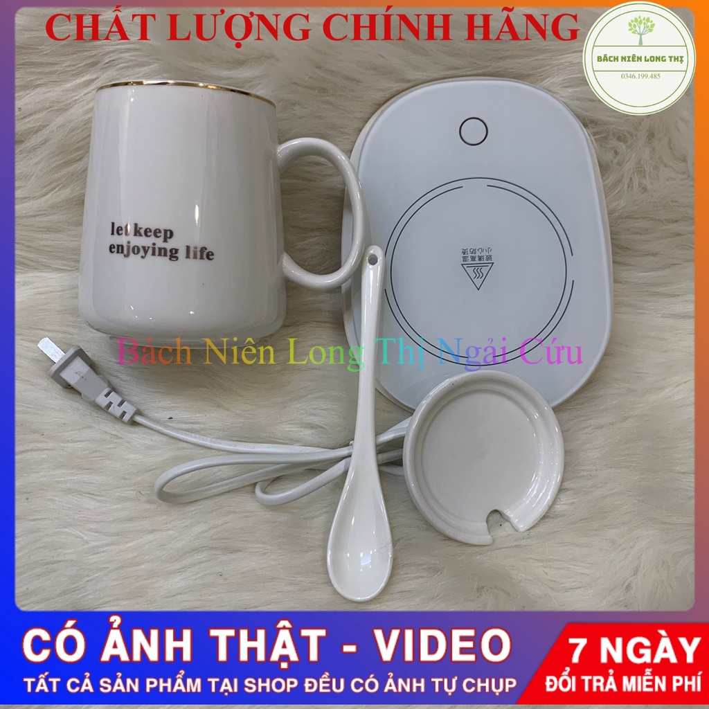 Bộ đế+ cốc hâm ấm trà, sữa nhiệt độ ổn định