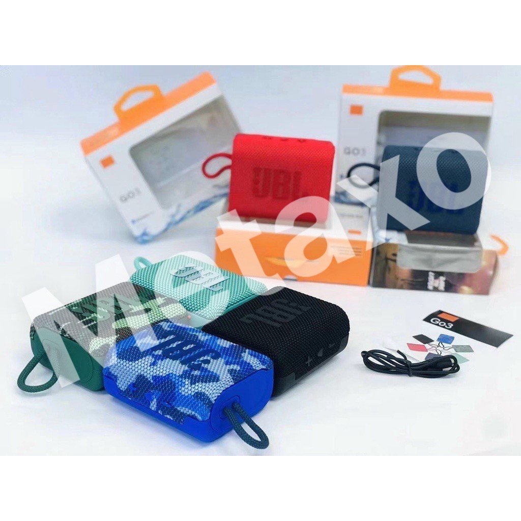 Loa bluetooth mini Go 3 Fullbox new 100% + Bảo hành 6 tháng