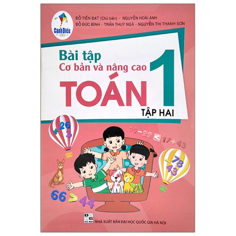 Sách - (Combo 2 tập) Bài Tập Cơ Bản Và Nâng Cao Toán Lớp 1
