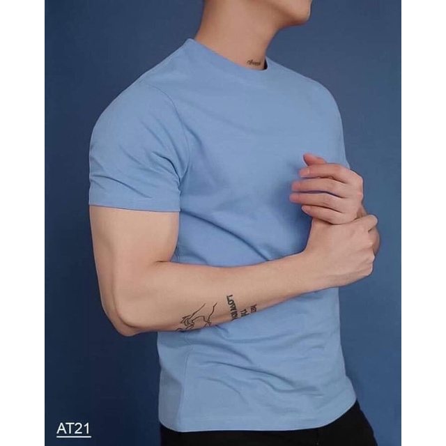 ÁO THUN TRƠN cổ tròn chất cotton full 12 màu 7 size từ 35 | BigBuy360 - bigbuy360.vn