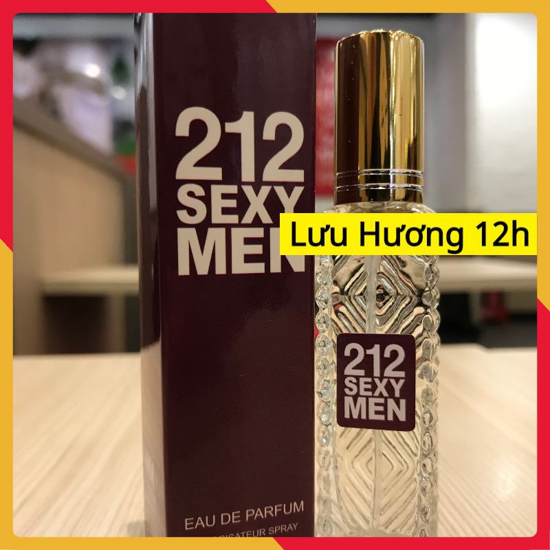 Nước Hoa Nam Nữ Thơm Lâu 212 Sexy 20ml Parfum Mùi Ngọt