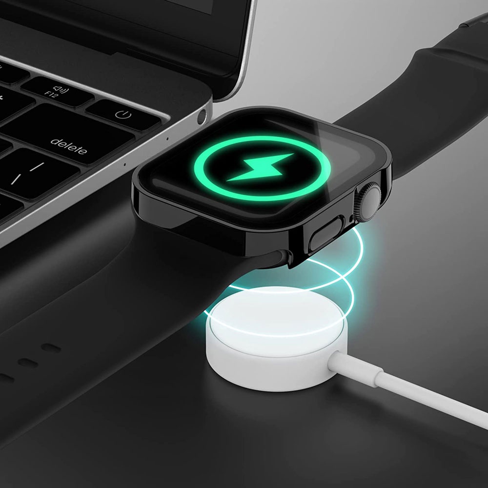 Kính cường lực Vỏ Bảo Vệ toàn diện 360 độ cho mặt đồng hồ Apple Watch Dòng SE 8 7 6 5 40/41/44/45mm