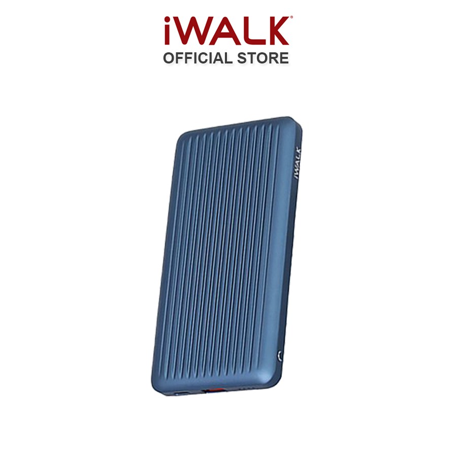 Pin sạc dự phòng iWALK Polymer 10000mAh Xanh - UBC10000PS