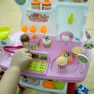 Bộ đồ chơi bán kem siêu thị