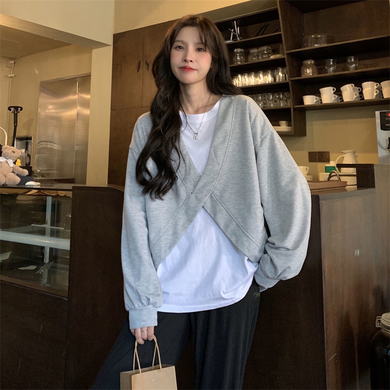 Lil Forest Áo thun dài tay thiết kế mới thời trang mùa thu theo phong cách hàn quốc | BigBuy360 - bigbuy360.vn