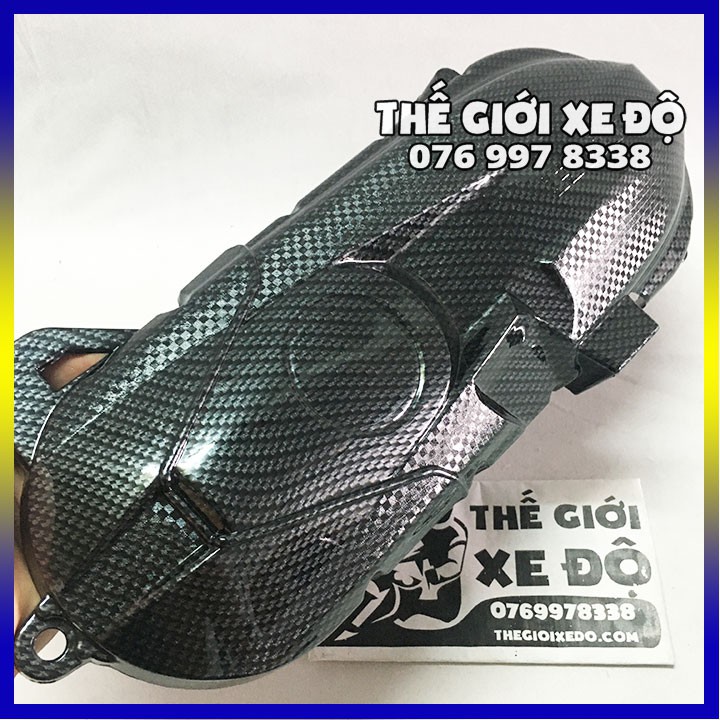 Ốp lốc máy Vision cacbon - phụ kiện trang trí carbon lốc máy xe Vision 2014 - 2015 - 2016 - 2017 - 2018 - 2019 - 2020