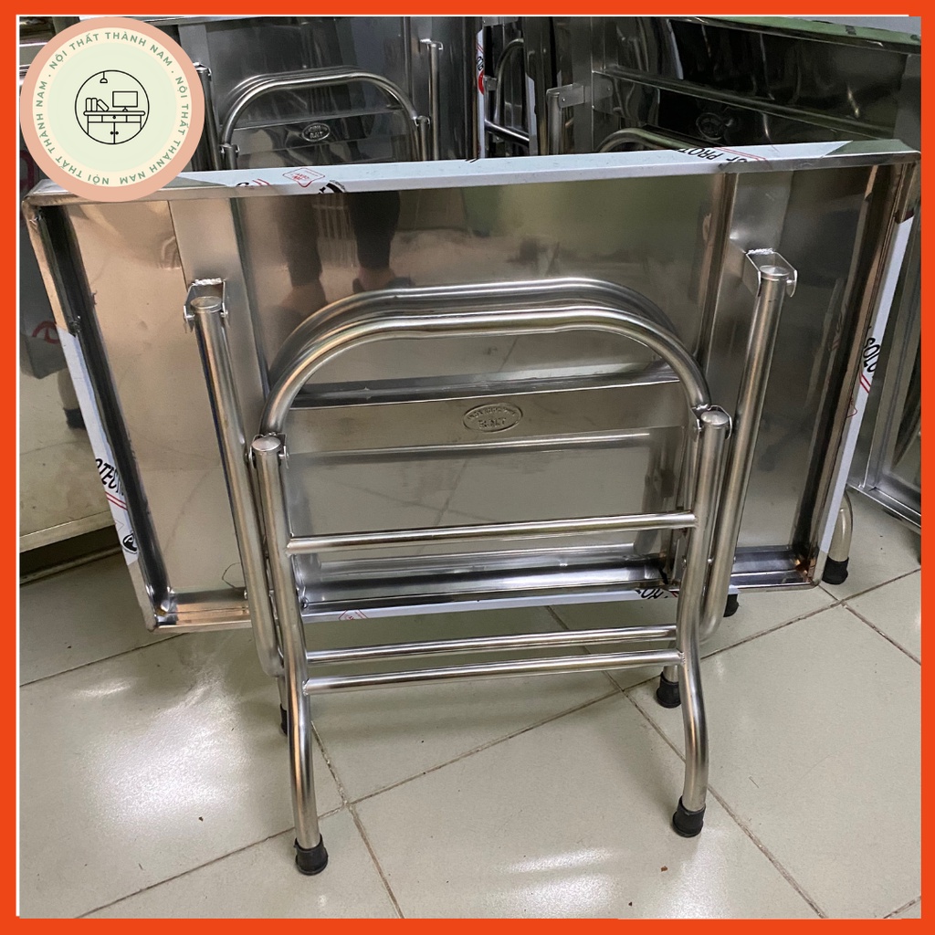 BÀN INOX ĂN CƠM GỌN NHẸ