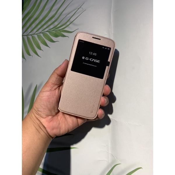 Bao da Samsung S7 hiệu g.Case chính hãng kiểu thấy màn hình