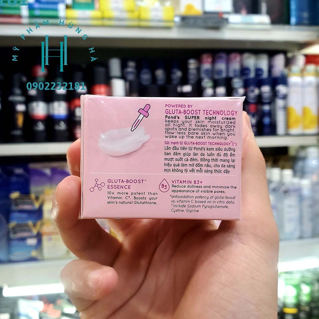 Kem dưỡng da Pond's, trắng da ban đêm Pond’s White Beauty 30g