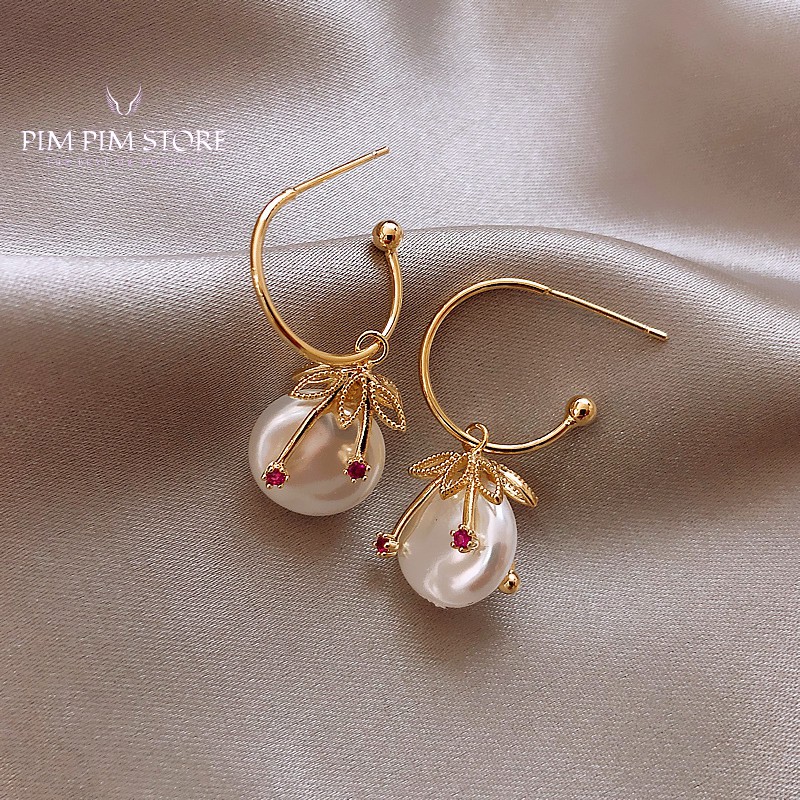 Bông tai nữ Hàn Quốc S925 phụ kiện thời trang nữ dễ thương trẻ trung