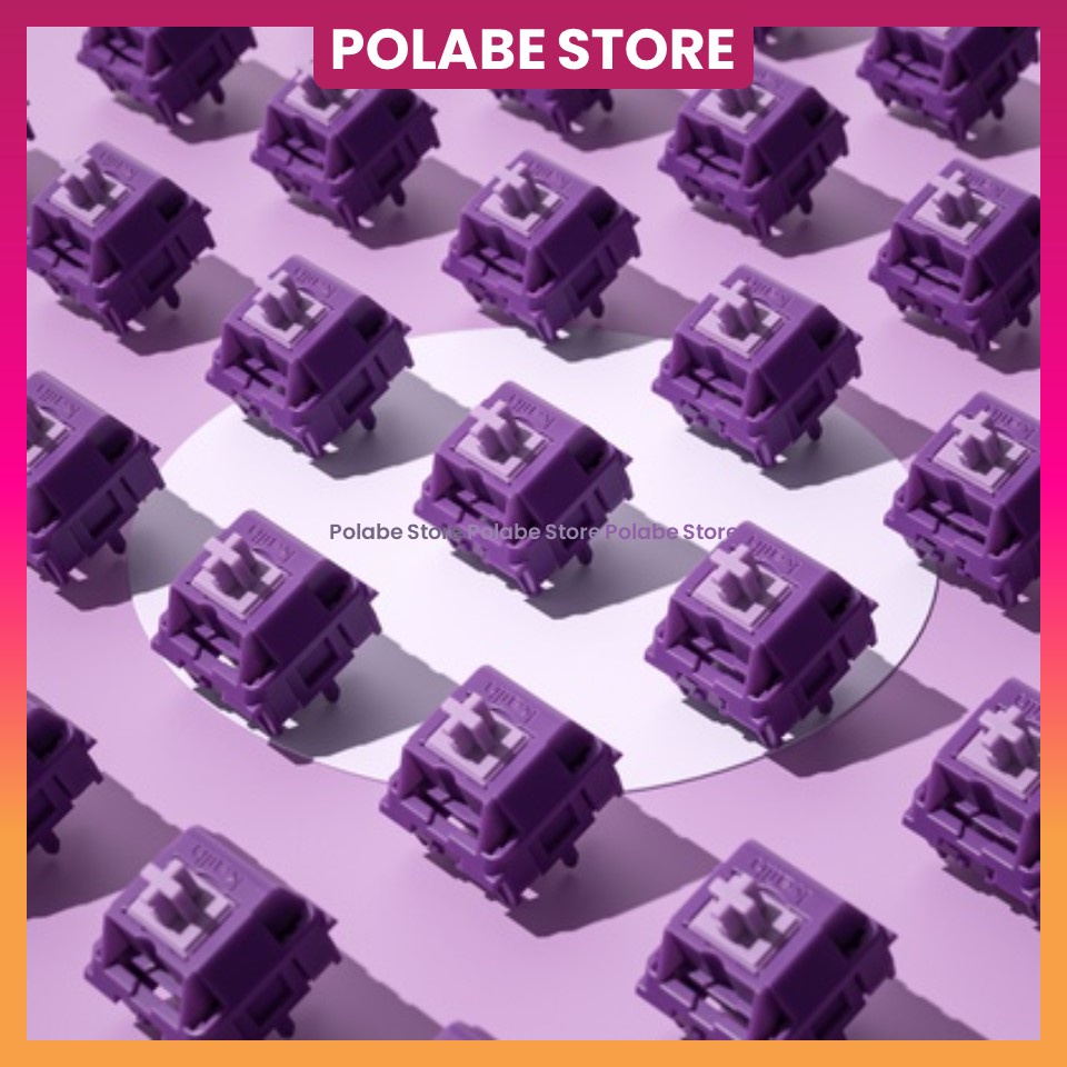 Công tắc KAILH PURPLE POTATO tactile switch công tắc bàn phím - Polabe Store
