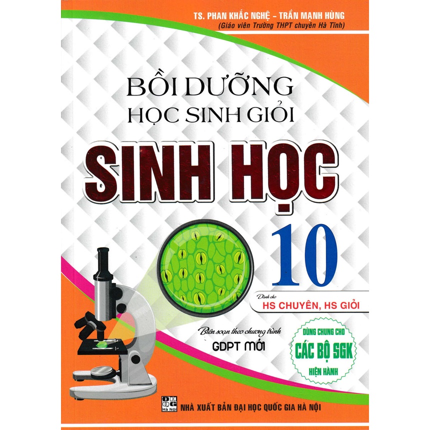 Sách Bồi Dưỡng Học Sinh Giỏi Sinh Học 10 - Phan Khắc Nghệ