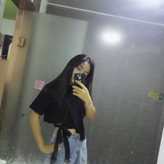 Áo thun thắt nơ eo ulzzang (ẢNH THẬT Ở CUỐI)