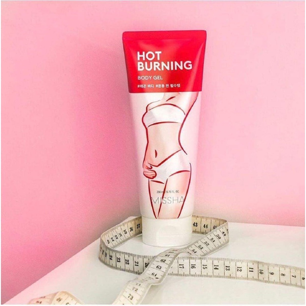 Kem Tan Mỡ Bụng Đùi Missha Hot Burning Perfect Body Gel Hàn Quốc