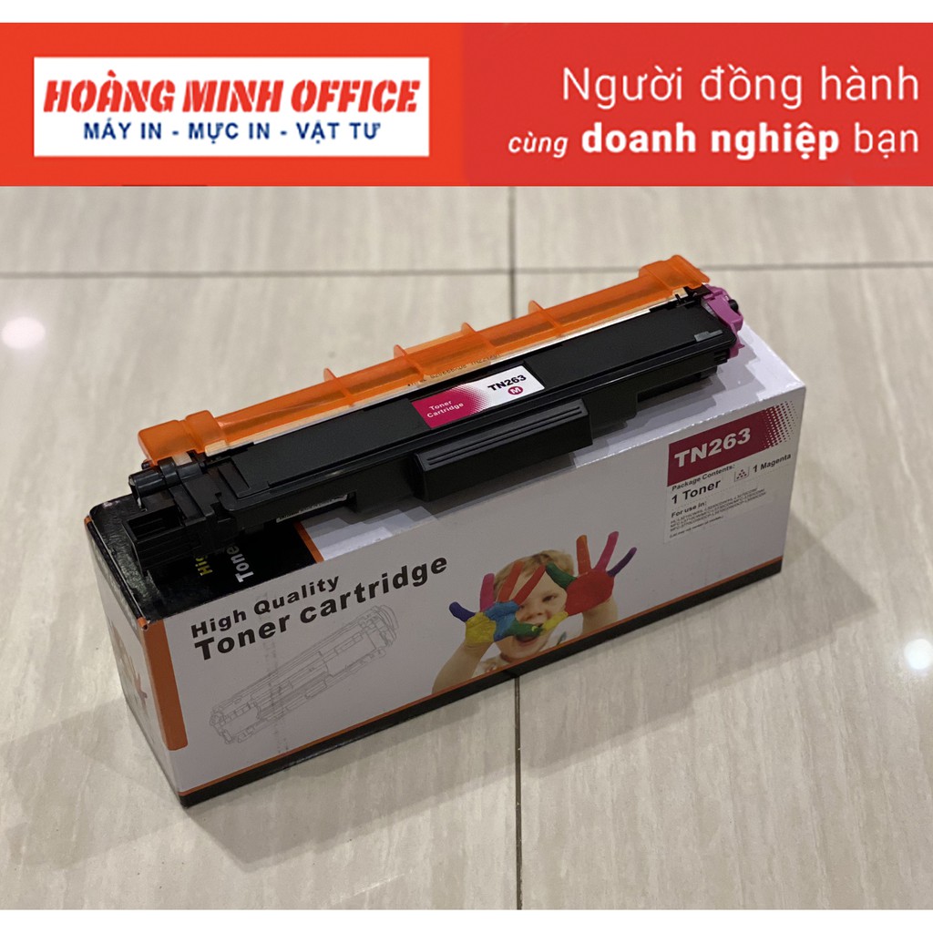 4 Hộp Mực Màu TN263| Máy HL-L3230Cdn, L3210Cdn, L3270Cdw/ DCP-L3551Cdw, L3550Cdw/ MFC-L3710Cdw,L3735Cdn,L3745Cdw, L3750