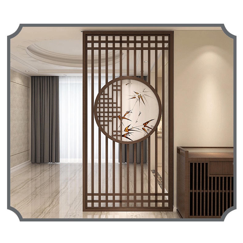 Vách ngăn CNC phong cách indochine hiện đại