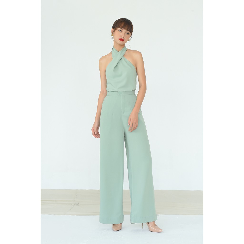 Emwear Áo Cổ Yếm Công Sở Cho Nữ Thời Trang Hiện Đại Sang Chảnh Dễ Phối Đồ