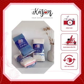 Set gồm 3 cái khăn lau mặt cotton 35x75cm