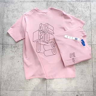Áo Logo Armous Pink Tay Ngắn