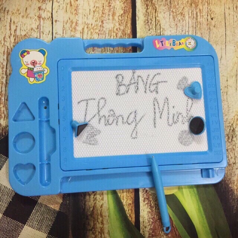 Bảng viết tự xoá thông minh cho bé kèm bút