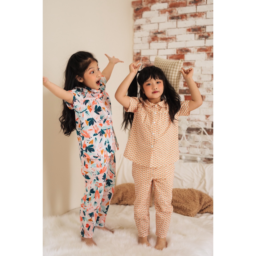 [LITTLE PINK] BỘ PYJAMAS HÈ 2022